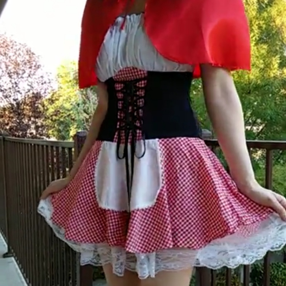 Red Riding Hood Costume, Small - Picture 2 of 4
